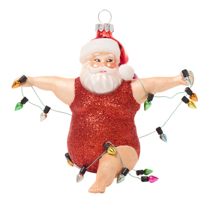 🔥Hot Sale 50% OFF - 🤣Funny Claus Christmas Ornament(6")