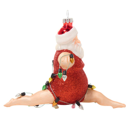 🔥Hot Sale 50% OFF - 🤣Funny Claus Christmas Ornament(6")