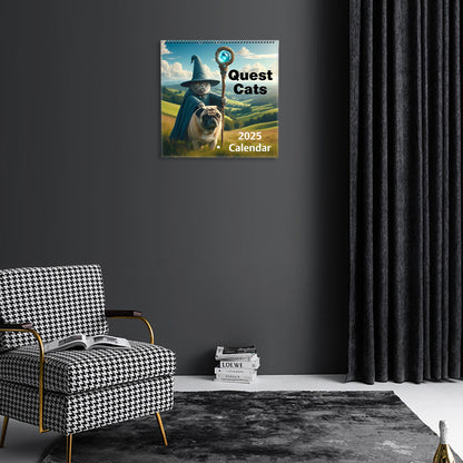 🐱Weird Medieval Quest Cats Calendar 2025📅