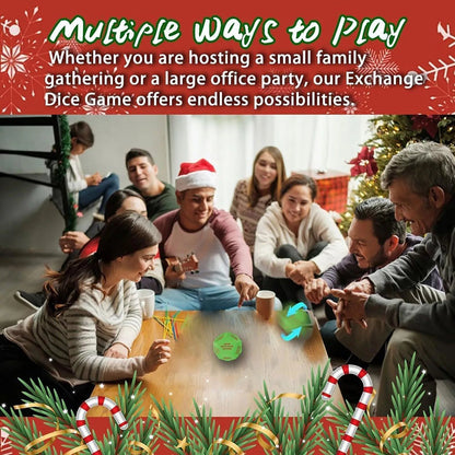 🎲Santa Swap Gift Exchange Dice
