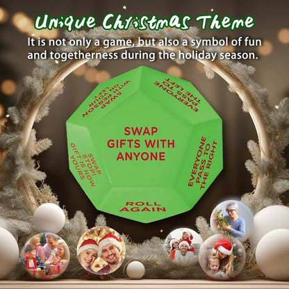 🎲Santa Swap Gift Exchange Dice