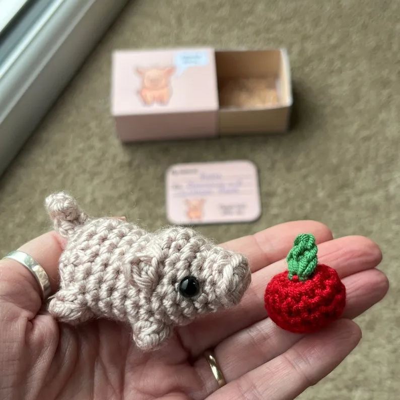 No-sew Matchbox Crochet Pet Gift