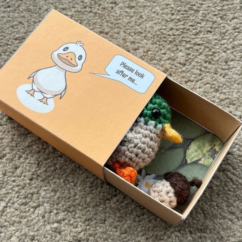 No-sew Matchbox Crochet Pet Gift