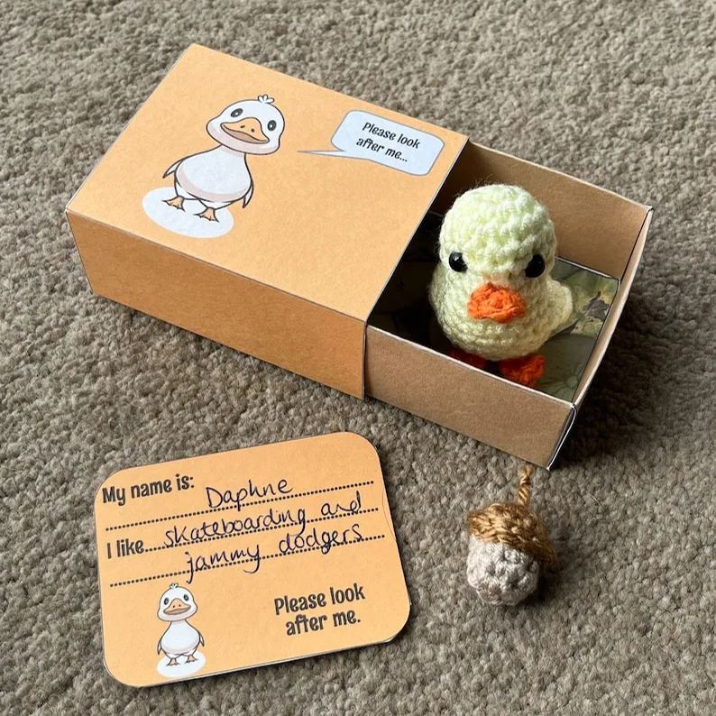 No-sew Matchbox Crochet Pet Gift