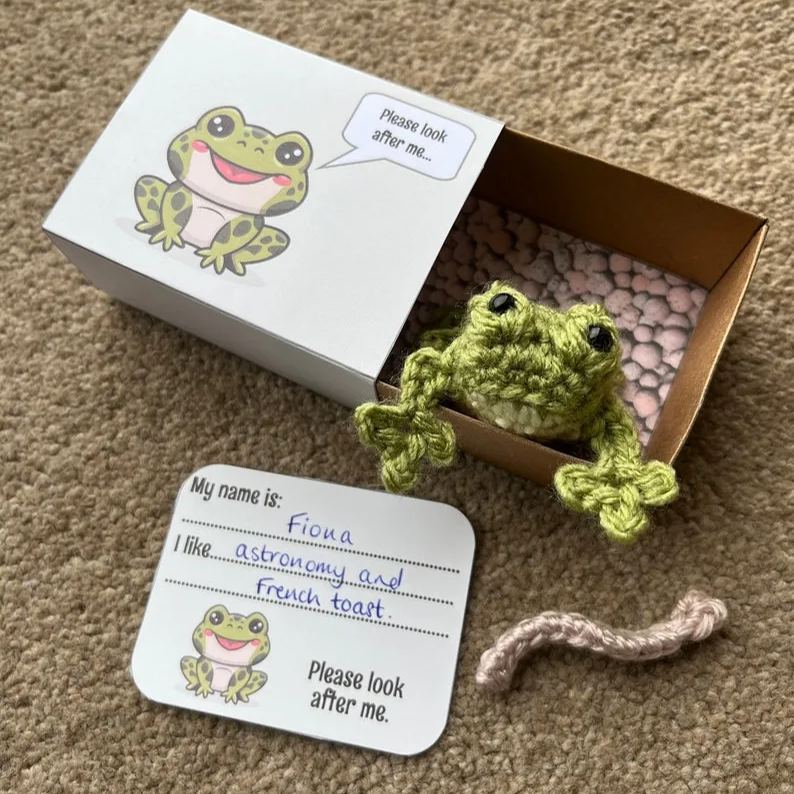 No-sew Matchbox Crochet Pet Gift