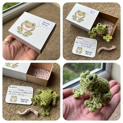 No-sew Matchbox Crochet Pet Gift