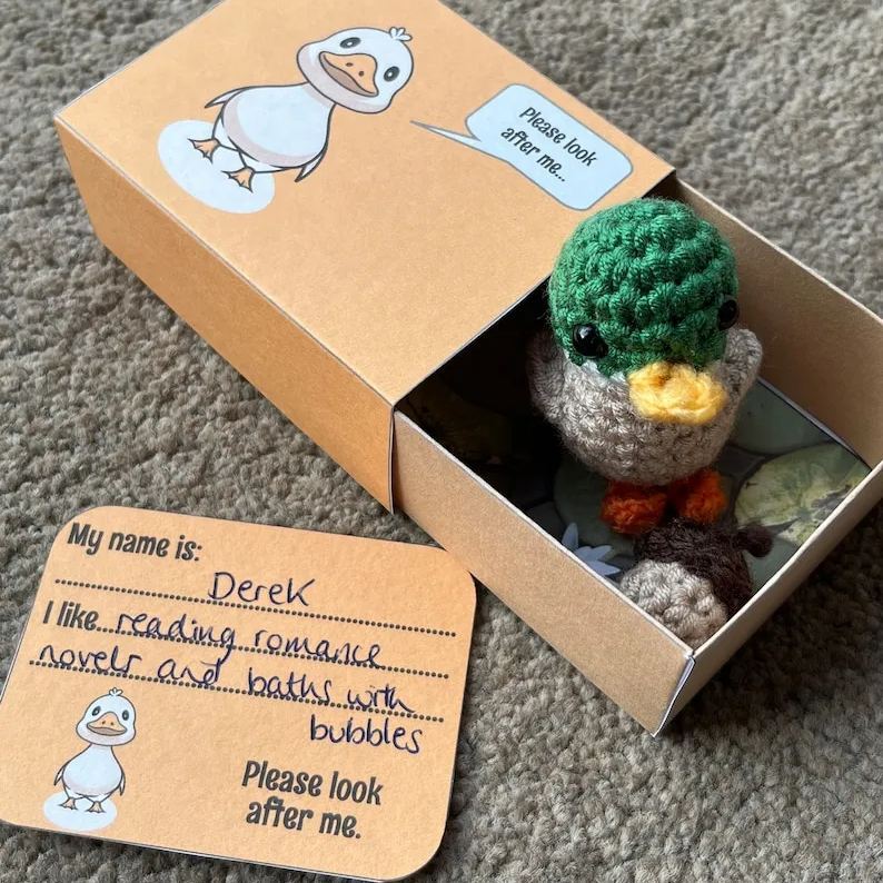 No-sew Matchbox Crochet Pet Gift