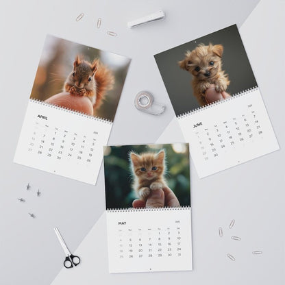 Tiny Animals Calendar 2025