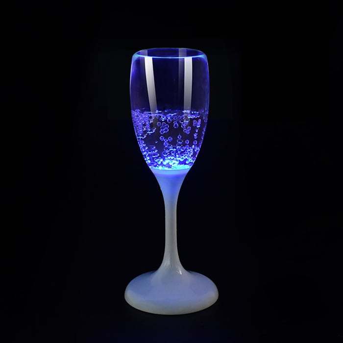 🥂LED Light Up Cups Wine Champagne Glass