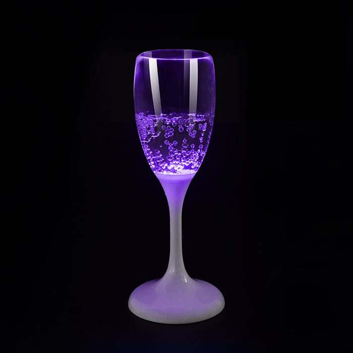 🥂LED Light Up Cups Wine Champagne Glass