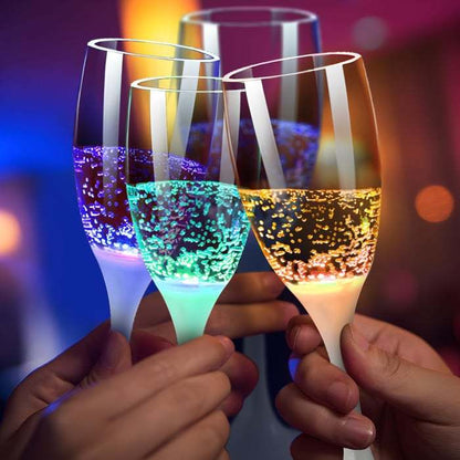 🥂LED Light Up Cups Wine Champagne Glass