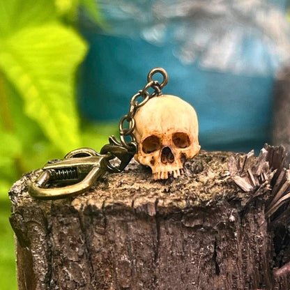 💀Painted Skull Keychain
