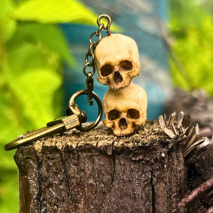 💀Painted Skull Keychain