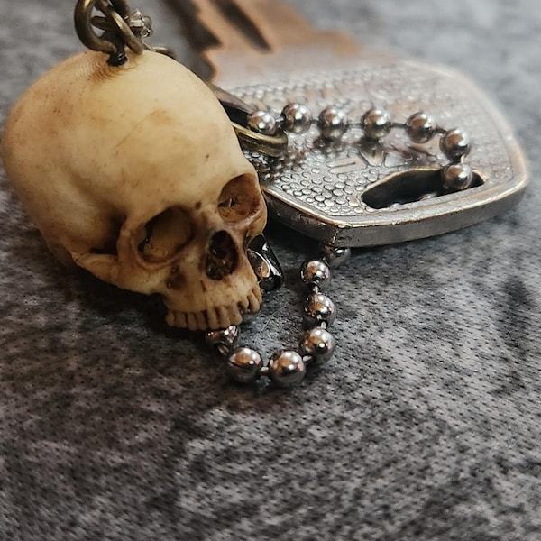 💀Painted Skull Keychain
