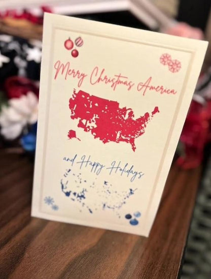 2024 Merry Christmas America Card