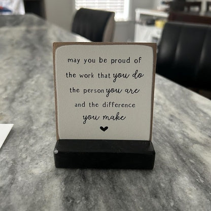 🎁Office Gift-Mini Sign Desk Decor