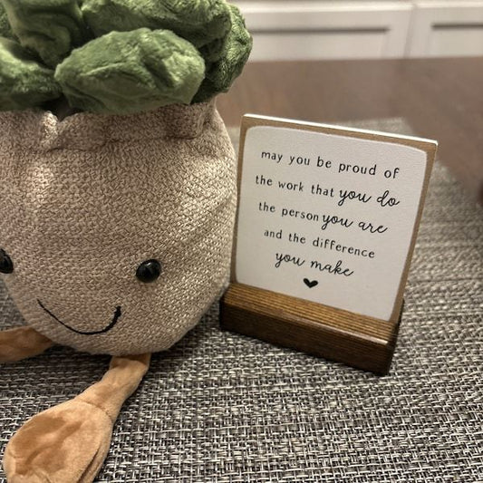 🎁Office Gift-Mini Sign Desk Decor