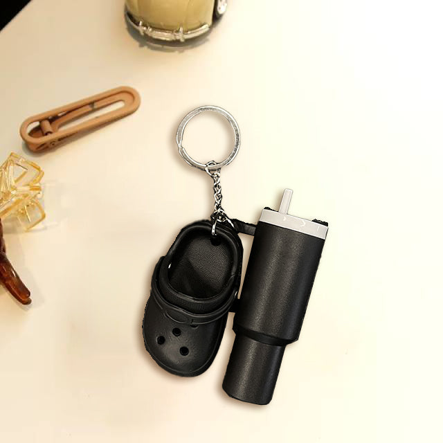 🔥Hot Sale🔥 Mini cup + Crocs keychain