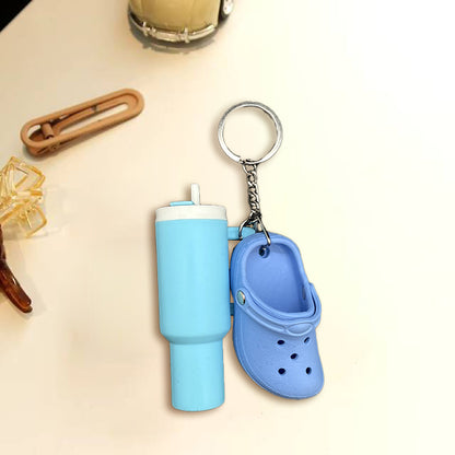 🔥Hot Sale🔥 Mini cup + Crocs keychain