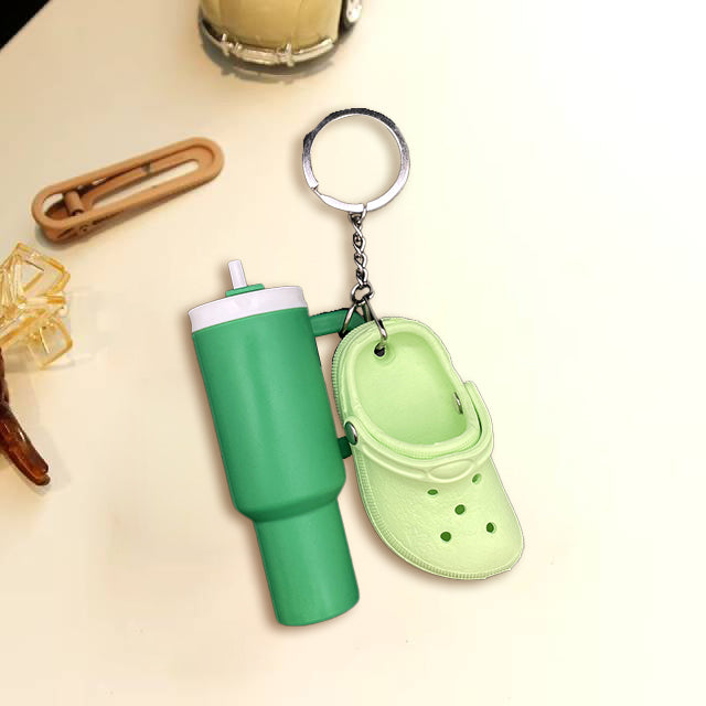 🔥Hot Sale🔥 Mini cup + Crocs keychain
