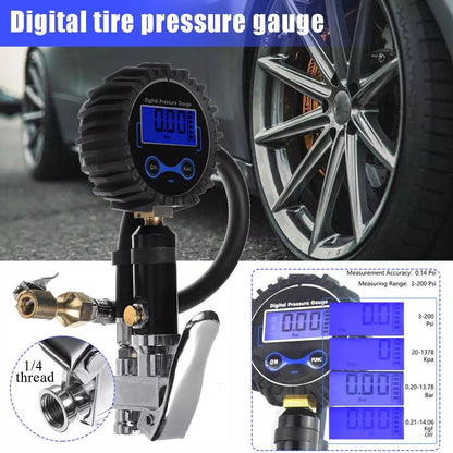 🚗Digital Tire Inflator with Pressure Gauge