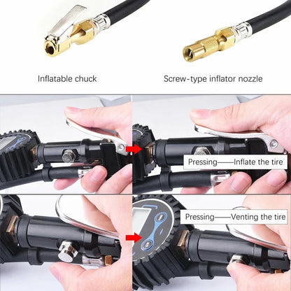 🚗Digital Tire Inflator with Pressure Gauge