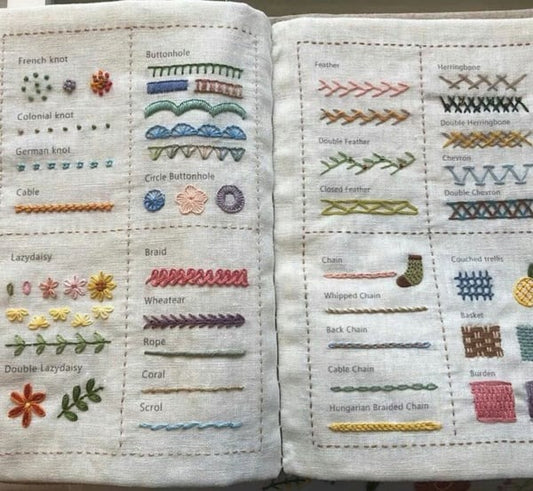 🧵🧶Stitch Book