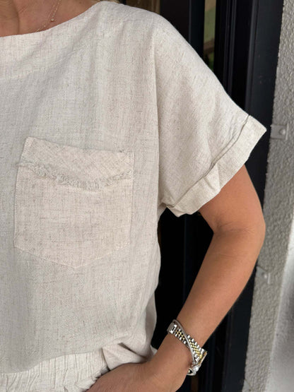 Women's Loose Top & Wide Leg Pants Set