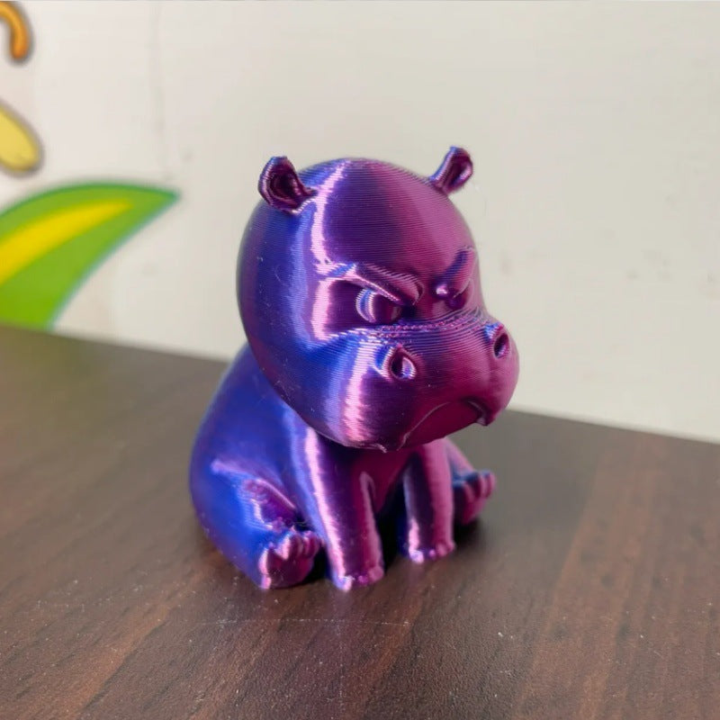 🦛😠Grumpy Little Hippo Figurine