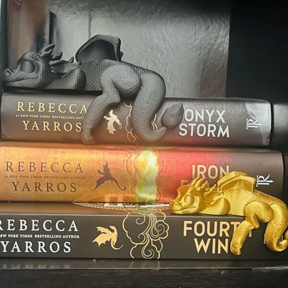 🔥🔥2025 Mother's Day Gift 50% Off--📚3D Printing Sleeping Bookshelf Dragon