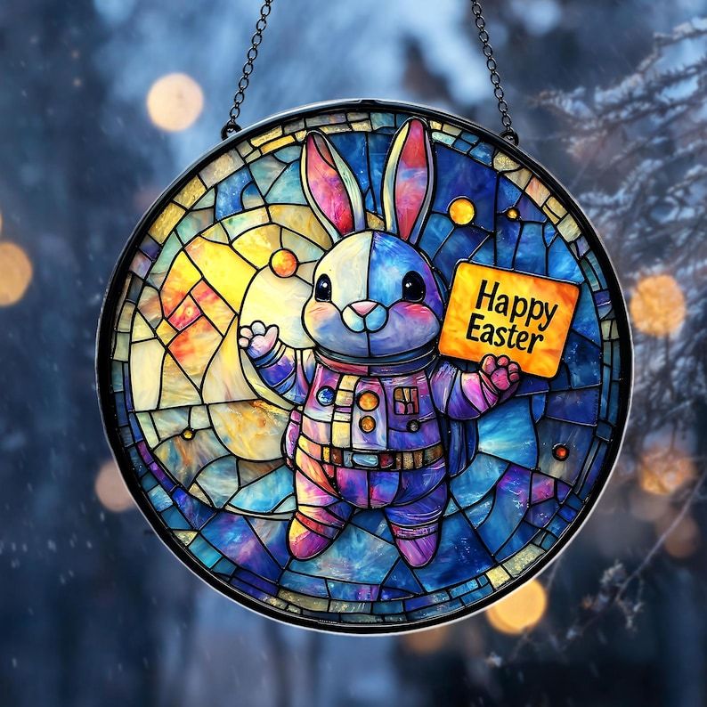 🔥🔥2025 Easter Gift 50% Off--Easter Suncatcher Decor
