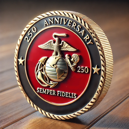 250th Anniversary Military Commemorative Coin