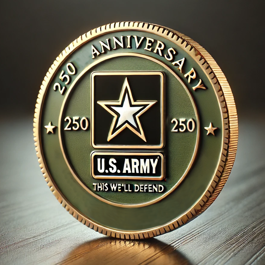 250th Anniversary Military Commemorative Coin