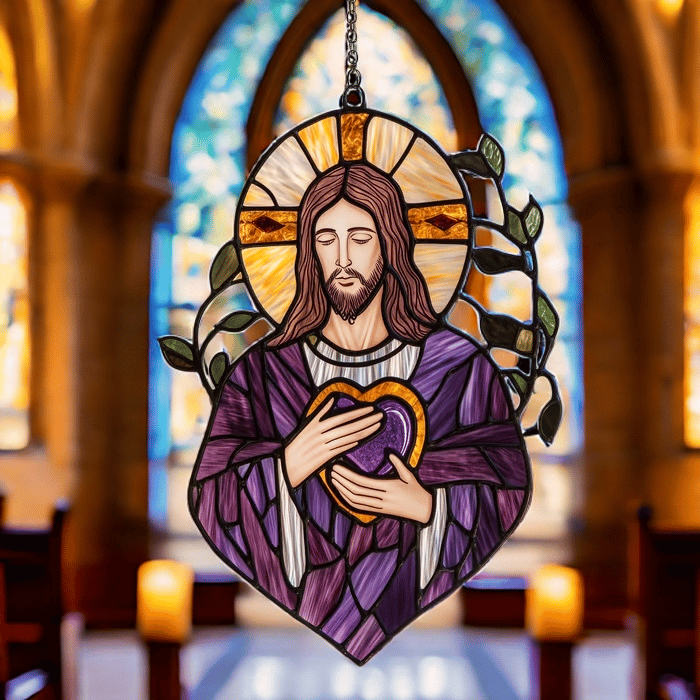 🙏Jesus Sun Catcher Collection -- Eternal Love