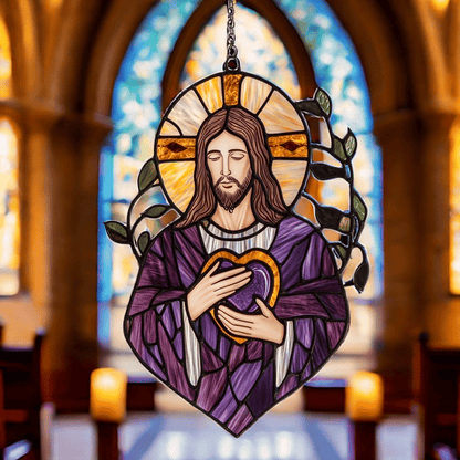 🙏Jesus Sun Catcher Collection -- Eternal Love