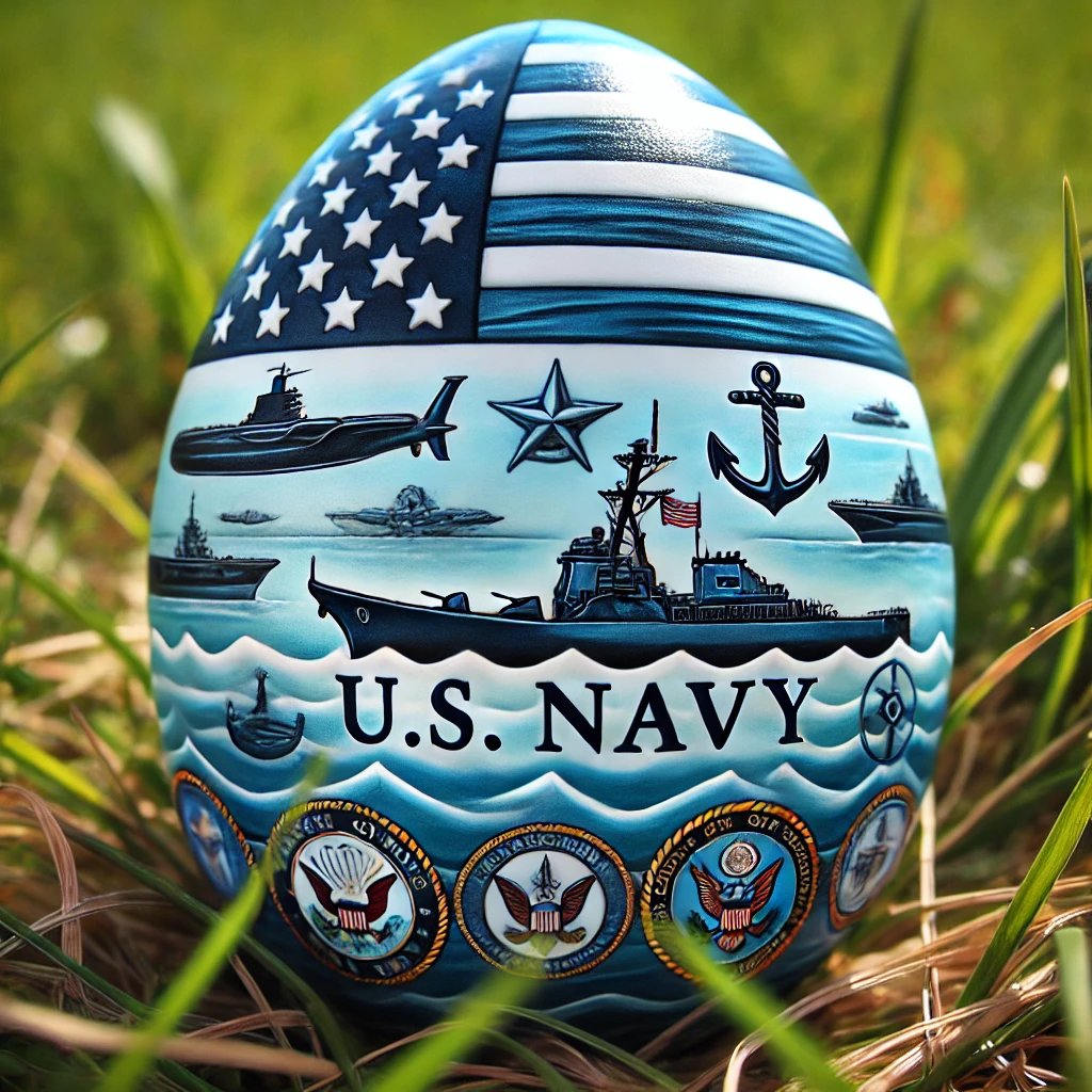 Military-Themed Easter Eggs