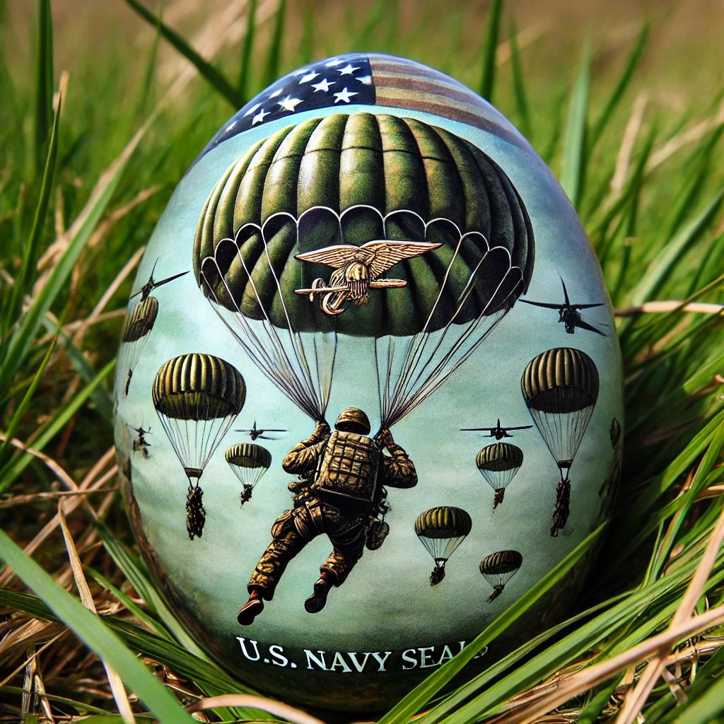 Military-Themed Easter Eggs