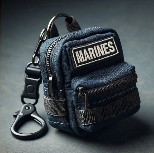 Mini Army Backpack Keychain