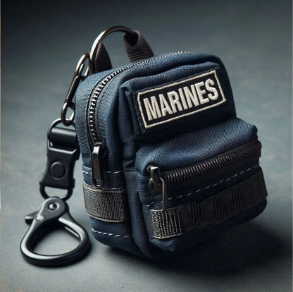 Mini Army Backpack Keychain