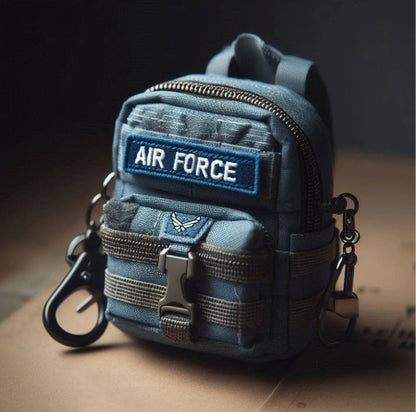 Mini Army Backpack Keychain
