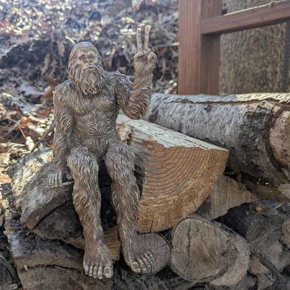 🤣Funny Bigfoot Yeti Statue