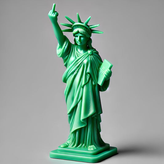 🗽Funny Middle Finger Statue Of Liberty