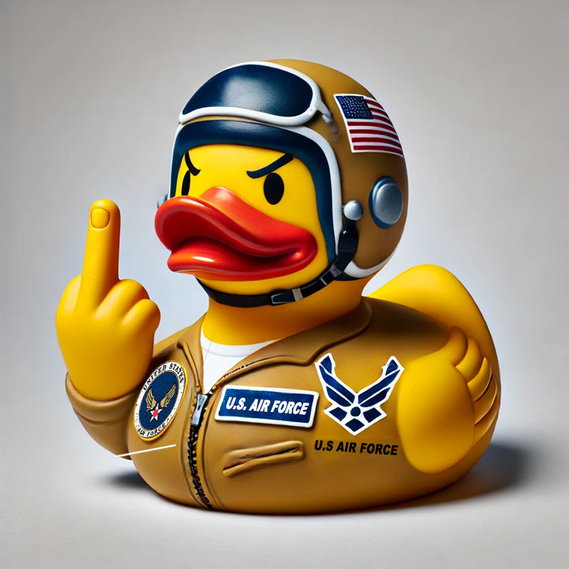 🦆Middle Finger Army Duck | Rebel Duck – A Tribute to the Brave & the Bold