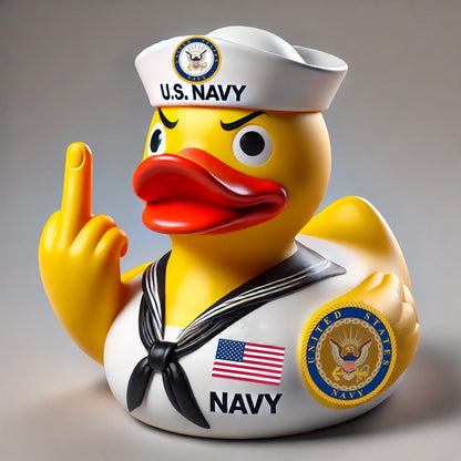 🦆Middle Finger Army Duck | Rebel Duck – A Tribute to the Brave & the Bold