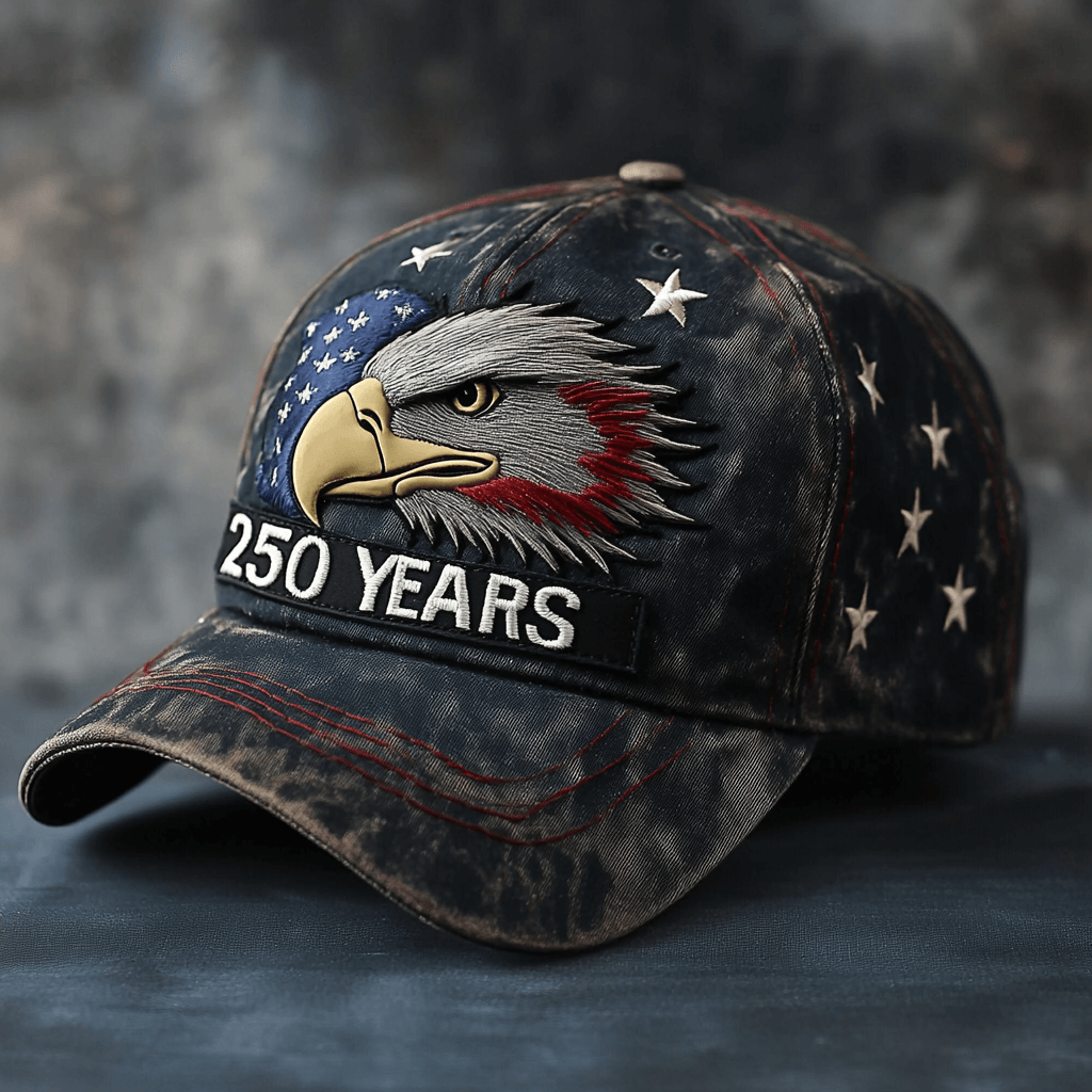 🎖️ 250th Anniversary Military Commemorative Cap – Wear Your Pride