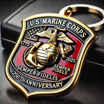 🎖️250th Anniversary Military Commemorative Keychain