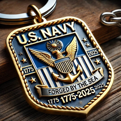 🎖️250th Anniversary Military Commemorative Keychain