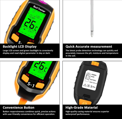 ❤️HOT SALE❤️4-in-1 Soil Tester