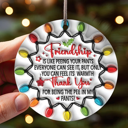 🌲2024 Christmas Gift 50% Off--Friendship Ceramic Ornament