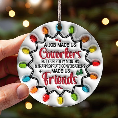 🌲2024 Christmas Gift 50% Off--Friendship Ceramic Ornament